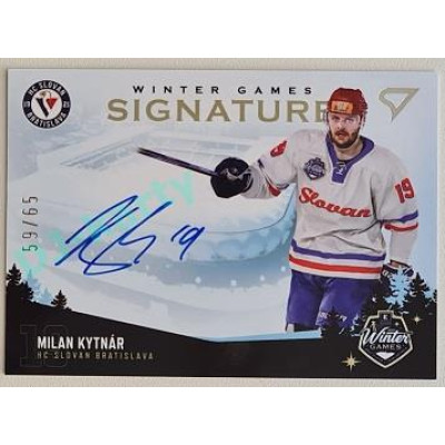 2023 Sportzoo Winter Games #WS1-MK Milan Kytnár Signature Level 1 59/65