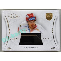 2021/22 OFS The Final Series Petr Koukal #STI-KOE Game Used Stick Gold PROMO