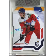 2023 MK The Gamers Extended #38 David Jiříček 2022 Die Cut A-tým Autographs 4/15
