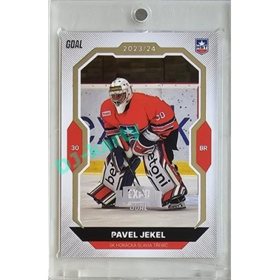 2023/24 Goal cards Chance Liga 2. série #234 Pavel Jekel Expo Silver 1of7