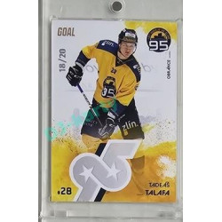 2024 Goal Cards 95. VÝROČÍ ZLÍNSKÉHO HOKEJE #ZL11 Tadeáš Talafa Parallel xx/20