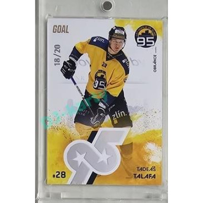 2024 Goal Cards 95. VÝROČÍ ZLÍNSKÉHO HOKEJE #ZL11 Tadeáš Talafa Parallel xx/20