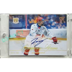 2023/24 Sportzoo ELH 2. serie #SGS-AN Adam Novotný Symphony of the Game Auto 09/30