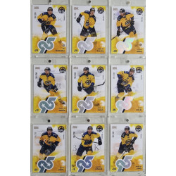 2024 Goal Cards 95. VÝROČÍ ZLÍNSKÉHO HOKEJE kompletní set 27ks karet Parallel xx/20
