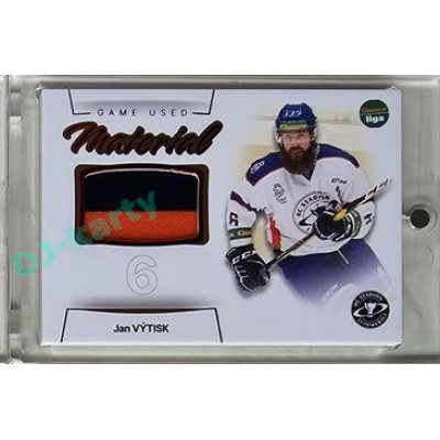 2023/24 Goal cards Chance Liga 1. série #GUM-11 Jan Výtisk Game Used Material 10/30