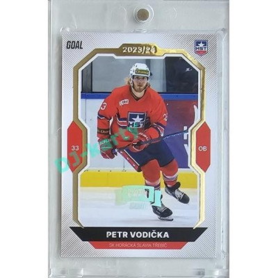 2023/24 Goal cards Chance Liga 2. série #235 Petr Vodička Expo Silver 1of7