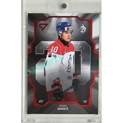 2024 Sportzoo Hokejové ČESKO #CD-12 Adam Bareš Team 20