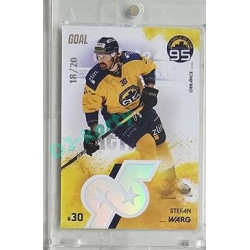 2024 Goal Cards 95. VÝROČÍ ZLÍNSKÉHO HOKEJE #ZL12 Stefan Warg Parallel xx/20