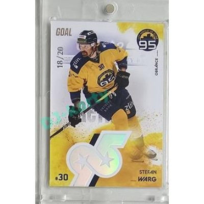 2024 Goal Cards 95. VÝROČÍ ZLÍNSKÉHO HOKEJE #ZL12 Stefan Warg Parallel xx/20