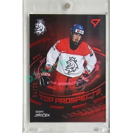 2024 Sportzoo Hokejové ČESKO #TP-4 Adam Jiříček Top Prospects Limited 04/25