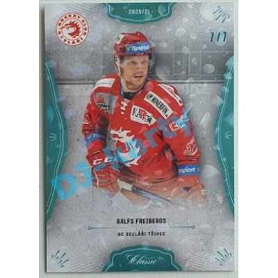 2020/21 OFS 2. série Ralfs Freibergs #297 7/7 Blue Aquadropp