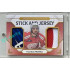2023/24 Goal cards Chance Liga 2. série #SJ-14 František Hrdinka Game Used Material Jersey&Stick 08/10