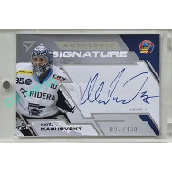 2023/24 Sportzoo ELH 2. serie #SL1-MA Matěj Machovský Authentic Signature Level 1 xx/130