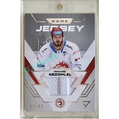2023/24 Sportzoo ELH 1. série #GJ-RN Richard Nedomlel Game Jersey 17/85