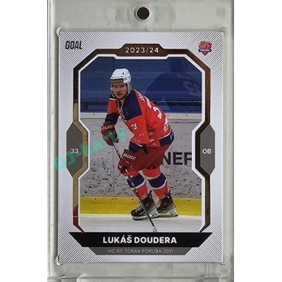 2023/24 Goal cards Chance Liga 1. série #061 Lukáš Doudera Gold 1of20