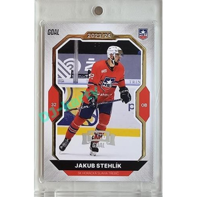 2023/24 Goal cards Chance Liga 2. série #237 Jakub Stehlík Expo Silver 1of7