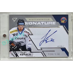 2023/24 Sportzoo ELH 2. serie #SL1-KO Jakub Kotala Authentic Signature Level 1 xx/130