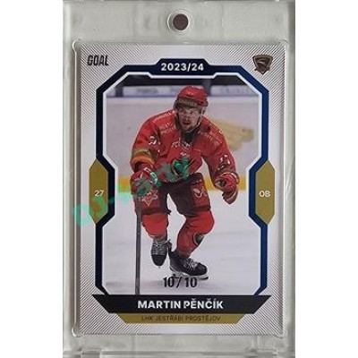 2023/24 Goal cards Chance Liga 2. série #249 Martin Pěnčík Blue 10/10