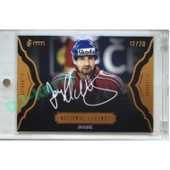 2023/24 LC Expectations Road to Prague #NL-07 Jan Hlaváč National Legends Authentic Signature Gold 12/20