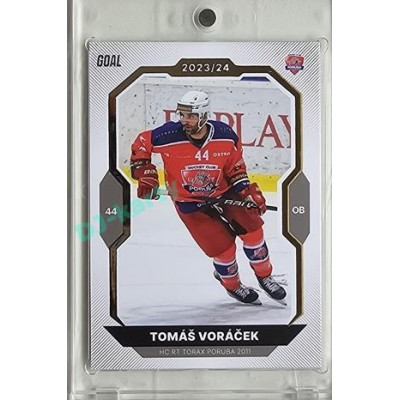 2023/24 Goal cards Chance Liga 1. série #062 Tomáš Voráček Gold 1of20