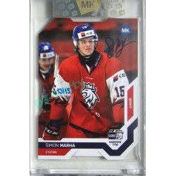 2023 MK The Gamers Extended #71 Šimon Marha 2022 Die Cut U20 Autographs 13/15