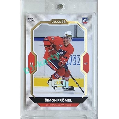 2023/24 Goal cards Chance Liga 2. série #238 Šimon Frömel Expo Silver 1of7
