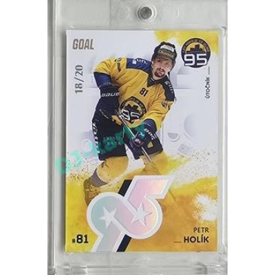 2024 Goal Cards 95. VÝROČÍ ZLÍNSKÉHO HOKEJE #ZL15 Petr Holík Parallel xx/20