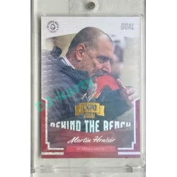 2023/24 Goal cards Chance Liga 2. série #BB-18 Martin Hrnčár Behind the Bench bronze Expo 1of1