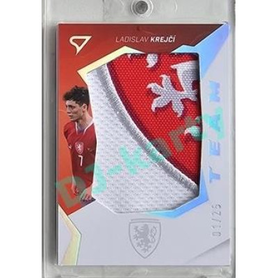 2024 Sportzoo HRDÍ LVI #TU-LK Ladislav Krejčí Team Unity White Jersey 01/25