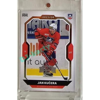 2023/24 Goal cards Chance Liga 2. série #239 Jan Kučera Expo Silver 1of7
