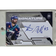2023/24 Sportzoo ELH 2. serie #SL1-AM Antonín Melka Authentic Signature Level 1 xx/130