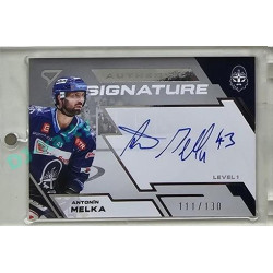 2023/24 Sportzoo ELH 2. serie #SL1-AM Antonín Melka Authentic Signature Level 1 xx/130