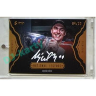 2023/24 LC Expectations Road to Prague #NL-09 Viktor Ujčík National Legends Authentic Signature Gold 04/20
