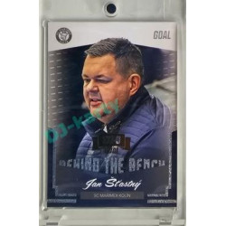 2023/24 Goal cards Chance Liga 2. série #BB-23 Jan Šťastný Behind the Bench bronze Expo 1of1