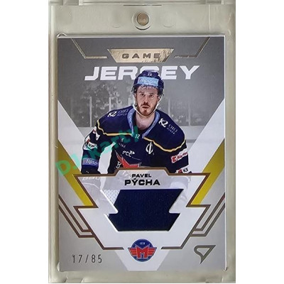 2023/24 Sportzoo ELH 1. série #GJ-PP Pavel Pýcha Game Jersey 17/85