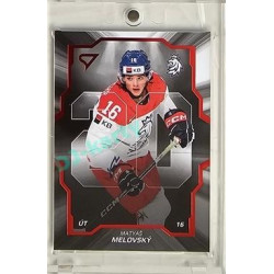 2024 Sportzoo Hokejové ČESKO #CD-17 Matyáš Melovský Team 20
