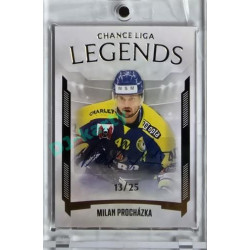 2023/24 Goal cards Chance Liga 1. série #LL-PRM Milan Procházka Legends Autograph 13/25
