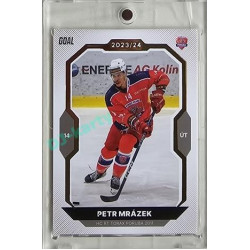 2023/24 Goal cards Chance Liga 1. série #065 Petr Mrázek Gold 1of20