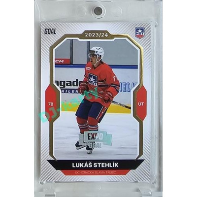 2023/24 Goal cards Chance Liga 2. série #241 Lukáš Stehlík Expo Silver 1of7