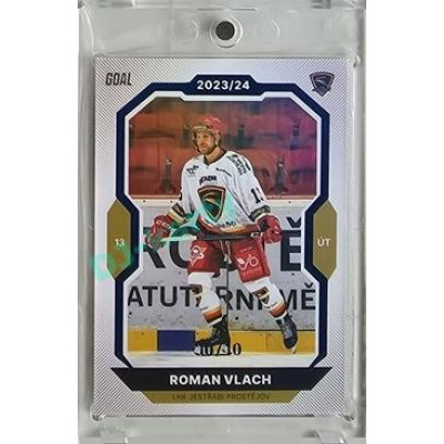 2023/24 Goal cards Chance Liga 2. série #253 Roman Vlach Blue 10/10
