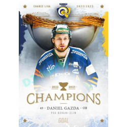 2023 Goal Cards Zlín Champions #05 Daniel Gazda