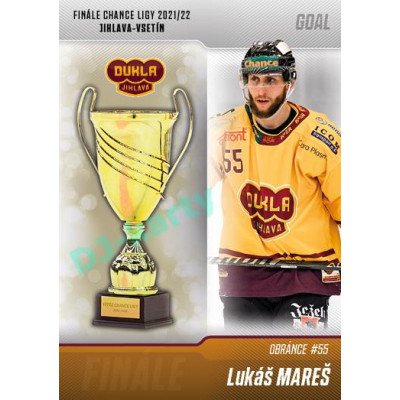 2022/23 Goal Cards Chance Liga 1. série #J-05 Lukáš Mareš Finále 2022