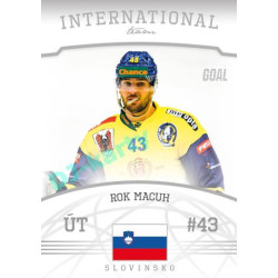 2022/23 Goal Cards Chance Liga 2. série #05 Rok Macuh International Team