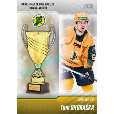 2022/23 Goal Cards Chance Liga 1. série #V-05 Tom Ondračka Finále 2022