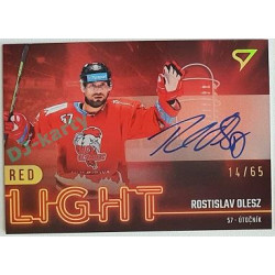 2022/23 Sportzoo ELH 2. série #RLS-RO Rostislav Olesz Red Light Auto xx/65