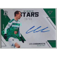 2022/23 Sportzoo Fortuna Liga 2. série #SL3-JC Jan Chramosta Signed Stars Level 3 xx/99