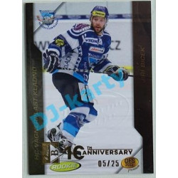 2020/21 OFS 2. série Jiří Bicek #85 05/25 Buyback Embosed GOLD