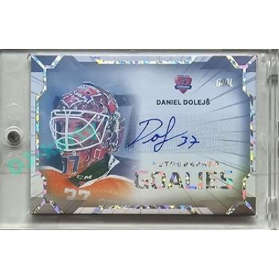 2023/24 Goal cards Chance Liga 2. série #AG-11 Daniel Dolejš Goalies Autograph xx/25