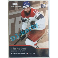 2020 MK reprezentace Hynek Zohorna Tým MS 2019 #60