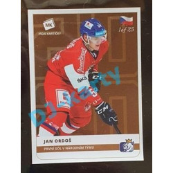 2020 MK Stick Jan Ordoš První gól v národním týmu #23 1 of 25 Bronze